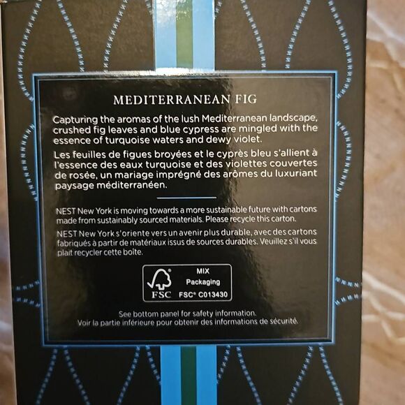 NEST Fragrances Mediterranean Fig Votive Candle, Model:NEST02MTF002 8.1oz - Picture 3 of 6